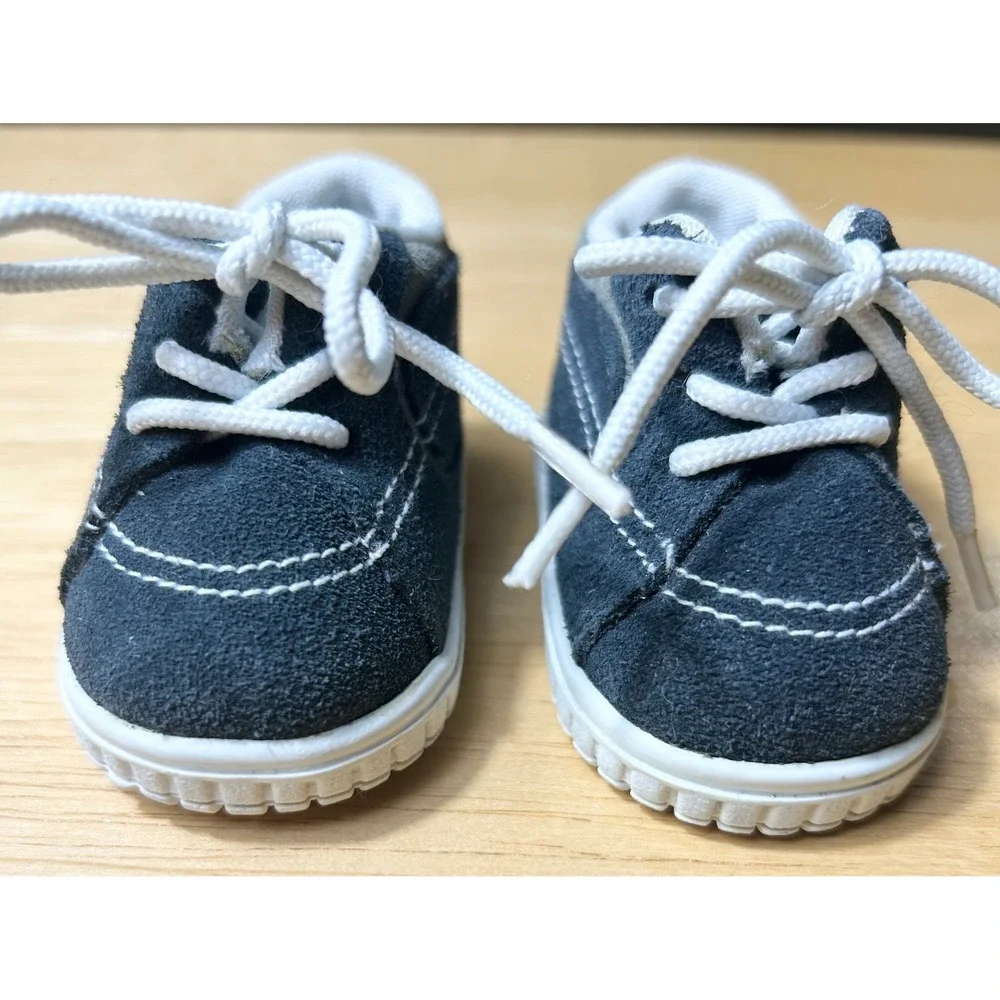 American Girl Shoes Cargo Outfit LOGO SUEDE SNEAKERS ONLY Collectible VTG 1999